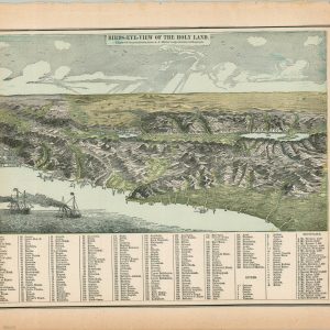 Birds-Eye-View of the Holy Land
