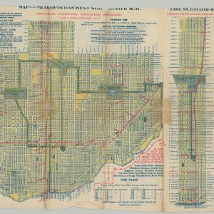 Maps of Chicago Elevated Railways and Union Loop