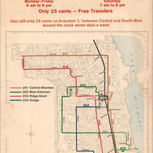 New Evanston-CTA Bus Service