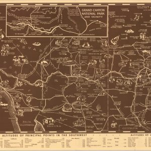 Illustrated Map of the Great Southwest