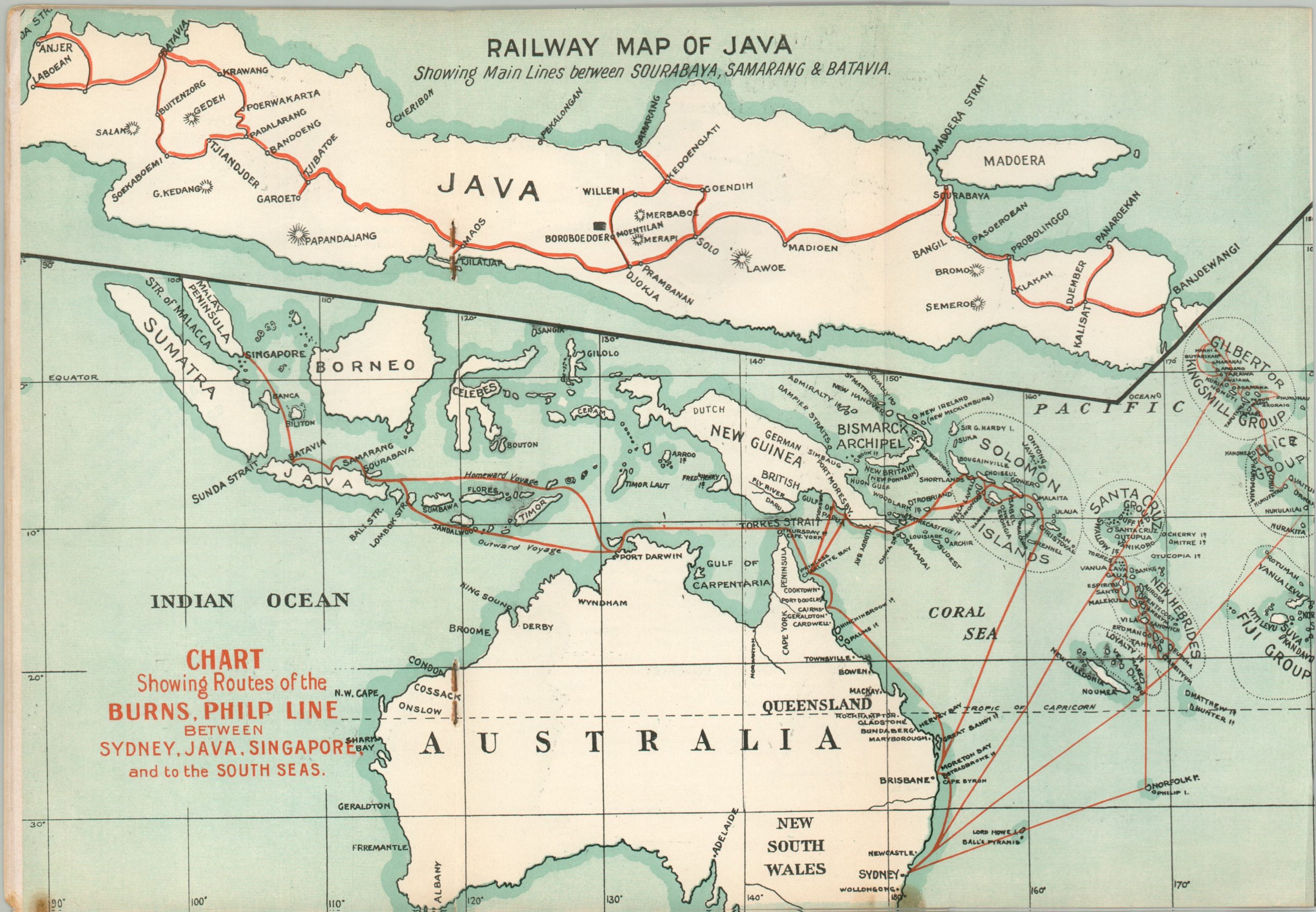 Burns Philp Line Australia Java Singapore