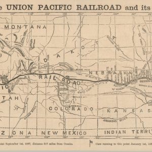 The Union Pacific Railroad from Omaha, Nebraska Across the Continent