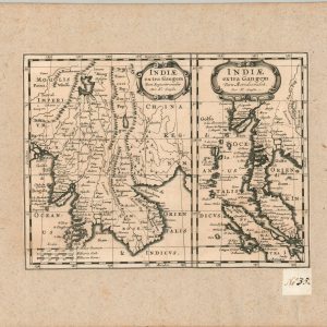 Indiae extra Gangem pars Septentrionalis [and] Indiae extra Gangem pars Meridionalis