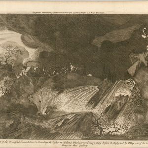 A Draught or Prospect of the Dreadfull Inundation or Breaking the Dykes in Holland...