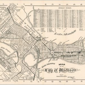 Map of the City of Madison