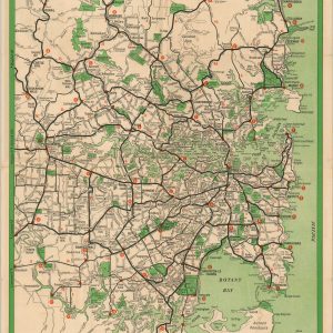 Map of Sydney and Suburbs