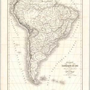 Carte Generale de l'Amérique du Sud