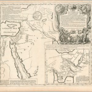 Carte Pour l'Intelligence des Voiages d'Abraham