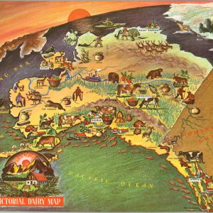 Pictorial Dairy Map [Hello from Alaska]