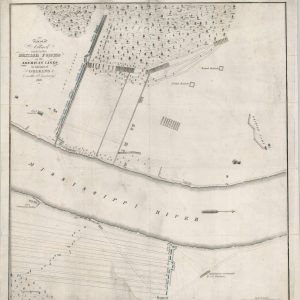 Plan of an Attack Made by the British Forces on the American Lines in Advance of New Orleans on the 8th January 1815