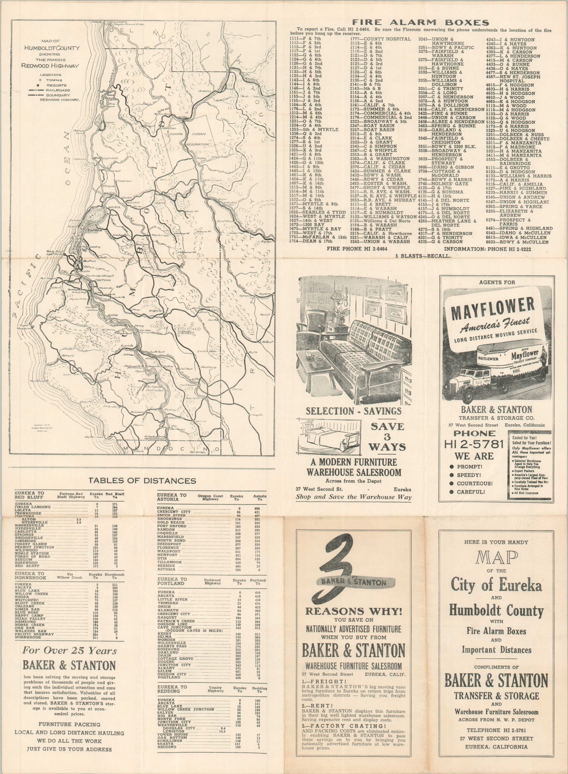 Map of the City of Eureka, California - Image 2