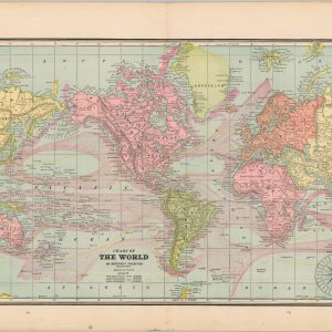 Chart of the World on Mercator's Projection
