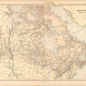 British North America. The Dominion of Canada.