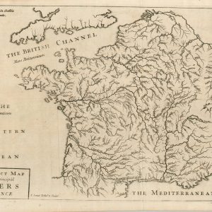 An Exact Map of the Principal Rivers in France