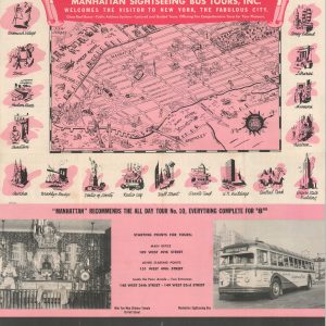 [Pictorial Map of Manhattan]