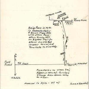 [Directions to Polling Place on the Pine Ridge Indian Reservation]