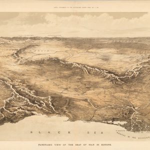 Panoramic View of the Seat of War in Europe [Russo-Turkish War]