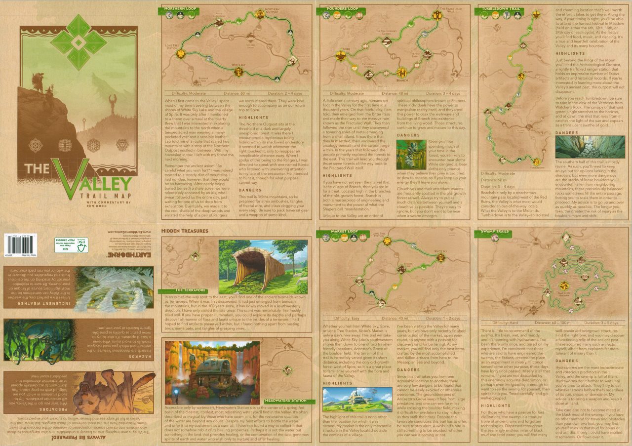 The Valley [Earthborne Rangers Game Map] - Curtis Wright Maps