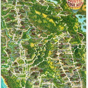 Wine Country Tour Map