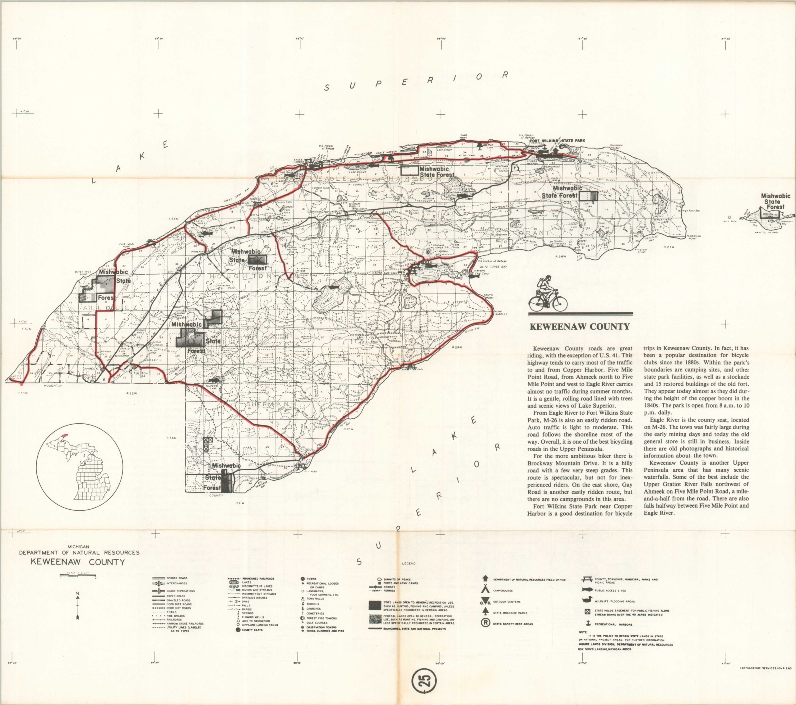 Cycling Maps of Michigan - Image 3