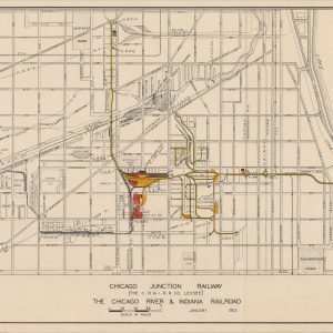 Chicago Junction Railway The Chicago River & Indiana Railroad
