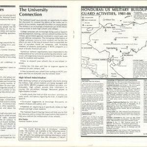 Honduras: U.S. Military Buildup and National Guard Activities, 1981 - 86.