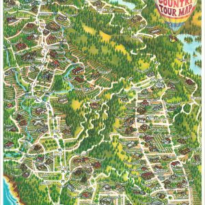 Wine Country Tour Map