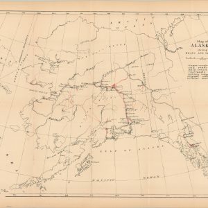 Report of the Board of Road Commissioners for Alaska [with] Map of Alaska Showing Roads and Trails