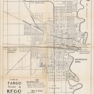 A Map of Fargo Presented by KFGO