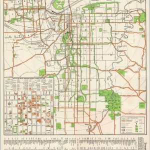 Map of Greater Kansas City "The Heart of America"