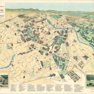 Vienna Plan der Sehenswürdigkeiten