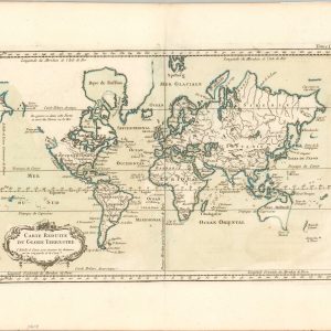 Carte Reduite du Globe Terrestre