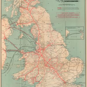 Map of the London and North Western Railway and Connections