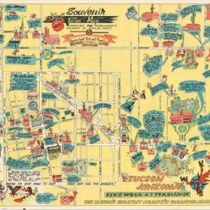 Souvenir Tucson Map