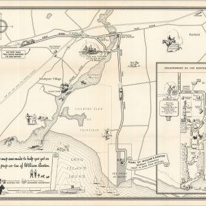 This map was made to help you get on the The prop-er-tee of William Benton