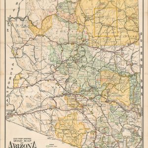 State Highway Department Road Map of Arizona