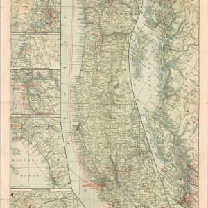 Maps Showing Routes of the Pacific Steamship Company