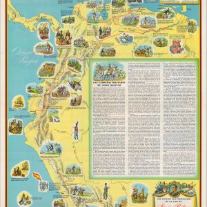 Mapa Histórico de la Vida de Simón Bolívar