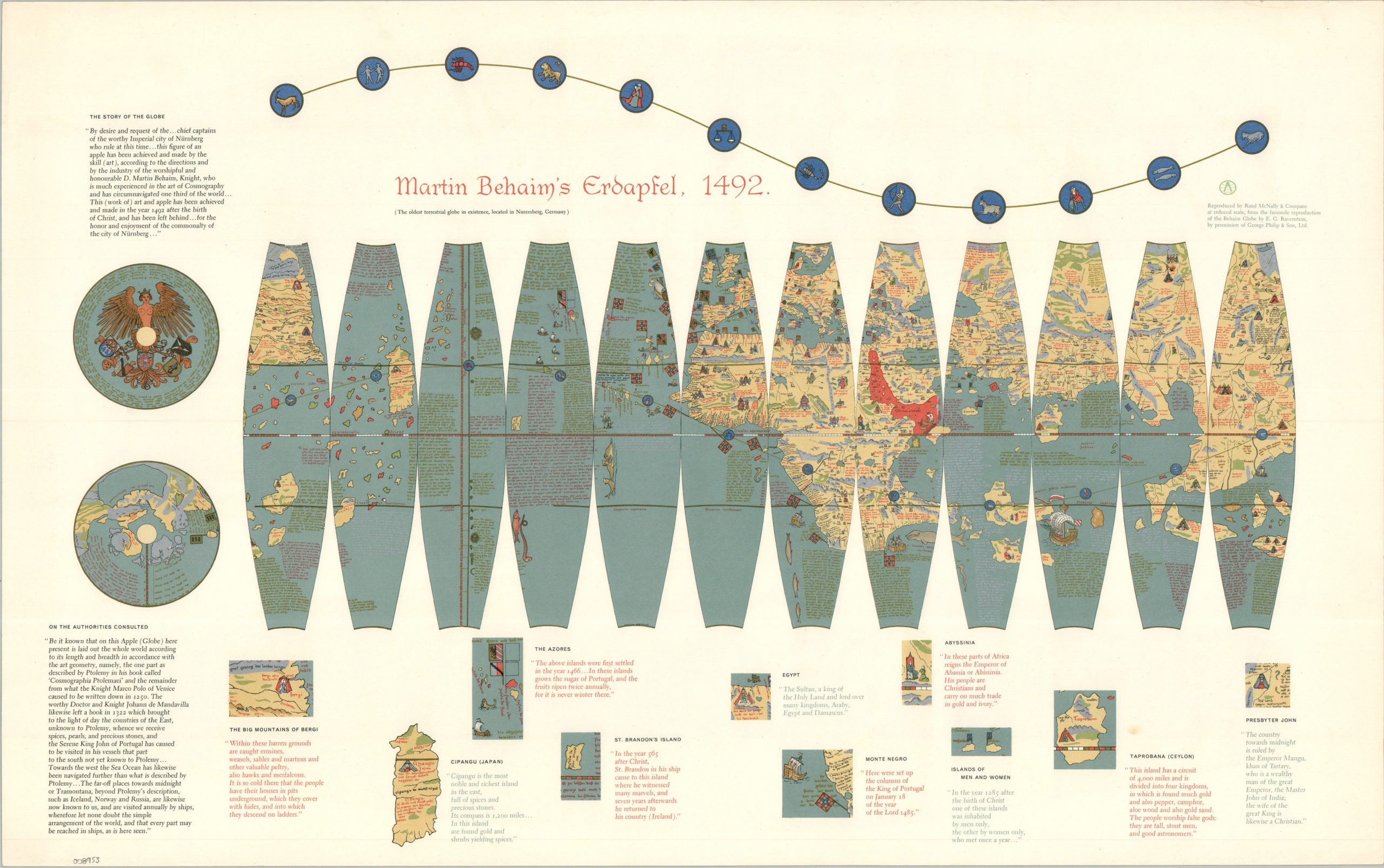Martin Behaim's Erdapfel, 1492