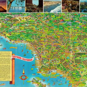 A Pic-Tour Map of Southern California