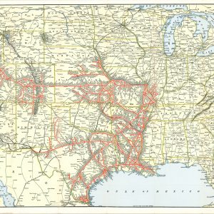Map of the Missouri Pacific Lines and Connections