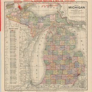 Map of Michigan