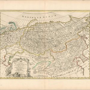 A New & Accurate Map of the Whole Russian Empire, as contained both in Europe and Asia