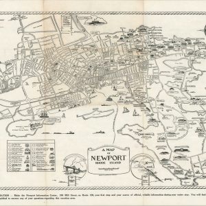 A Map of Newport Rhode Island