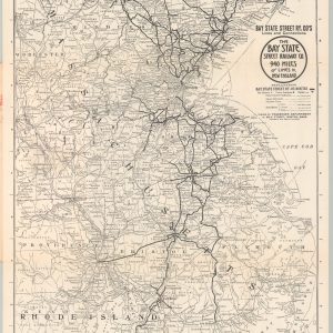 The Bay State Street Railway Company 940 Miles of Lines in New England