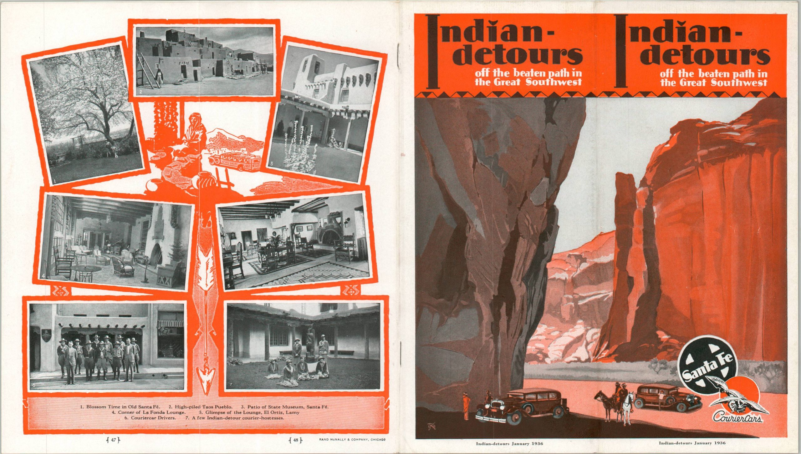 Indian Detours - Curtis Wright Maps
