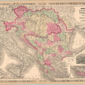 Johnson's Austria, Turkey in Europe, and Greece