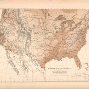 Hypsometric Sketch of the United States