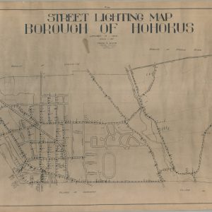 Street Lighting Map Borough of Hohokus