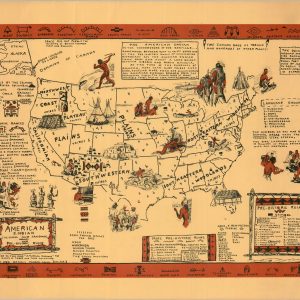 American Indian Cultural and Language Groups and Pre-Historic Ruins